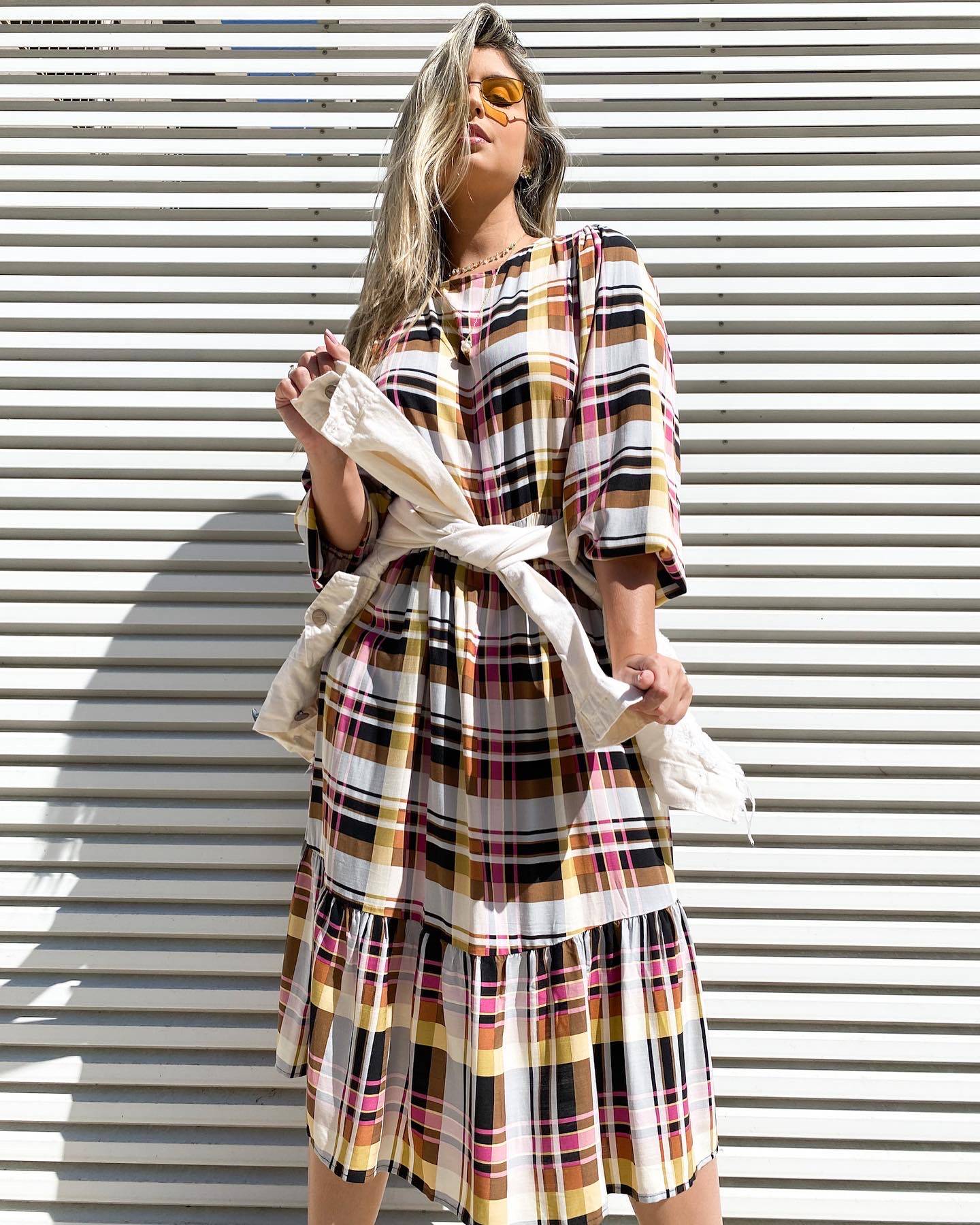 Vestido xadrez