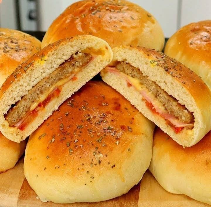 Hambúrguer Assado
