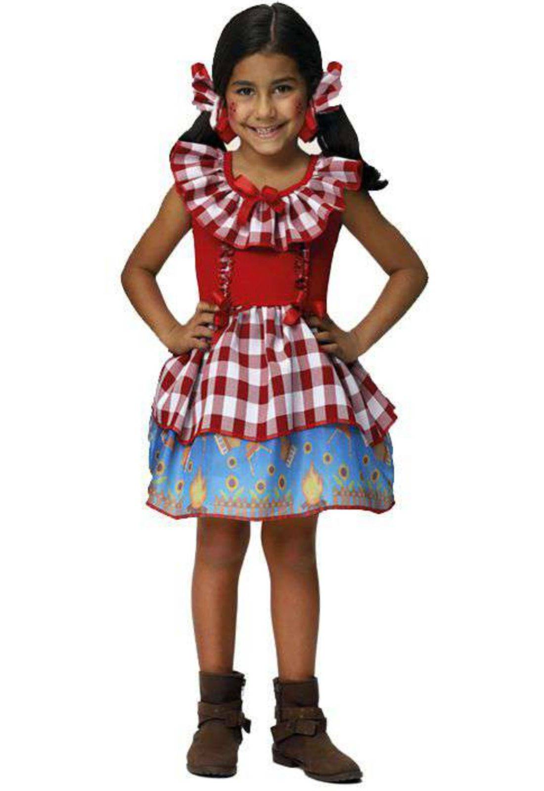 Vestido Junino Infantil Julinha